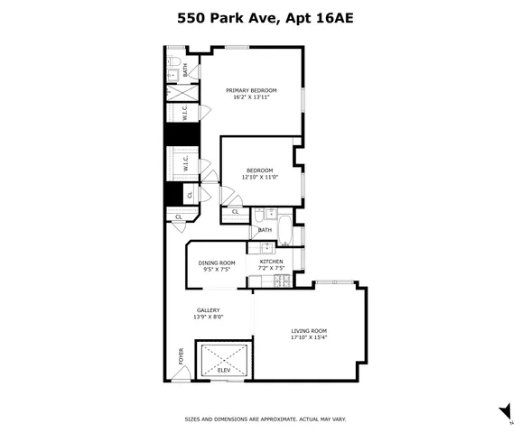 $1,750,000 | 550 Park Avenue, Unit 16AE | Lenox Hill