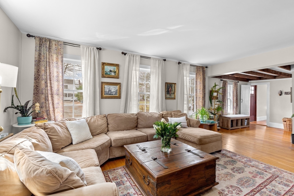 30 South River Street Wellesley, MA 02482 - Photo 15 of 29 a living room with furniture and a large window
