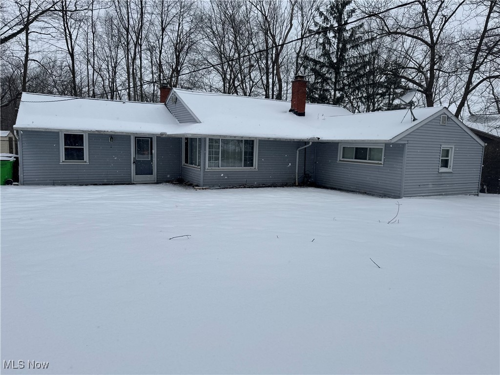 2510 Rockefeller Road Wickliffe, OH 44092 - Photo 1 of 33 View of snow covered back of property