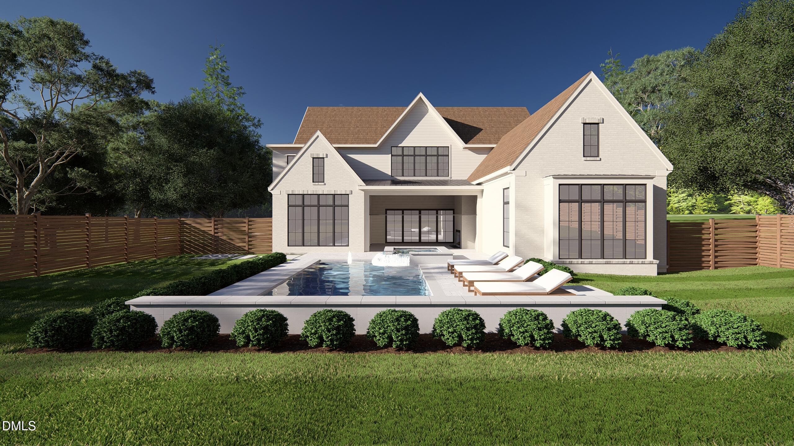 4310 Camelot Drive Raleigh, NC 27609 - Photo 3 of 5 a front view of house with yard and green space