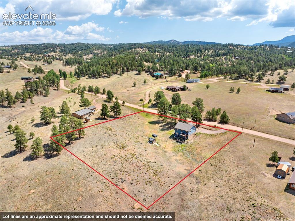 351 High Pasture Road Florissant, CO 80816 - Photo 35 of 39 Property Lines are Approximate and not a survey