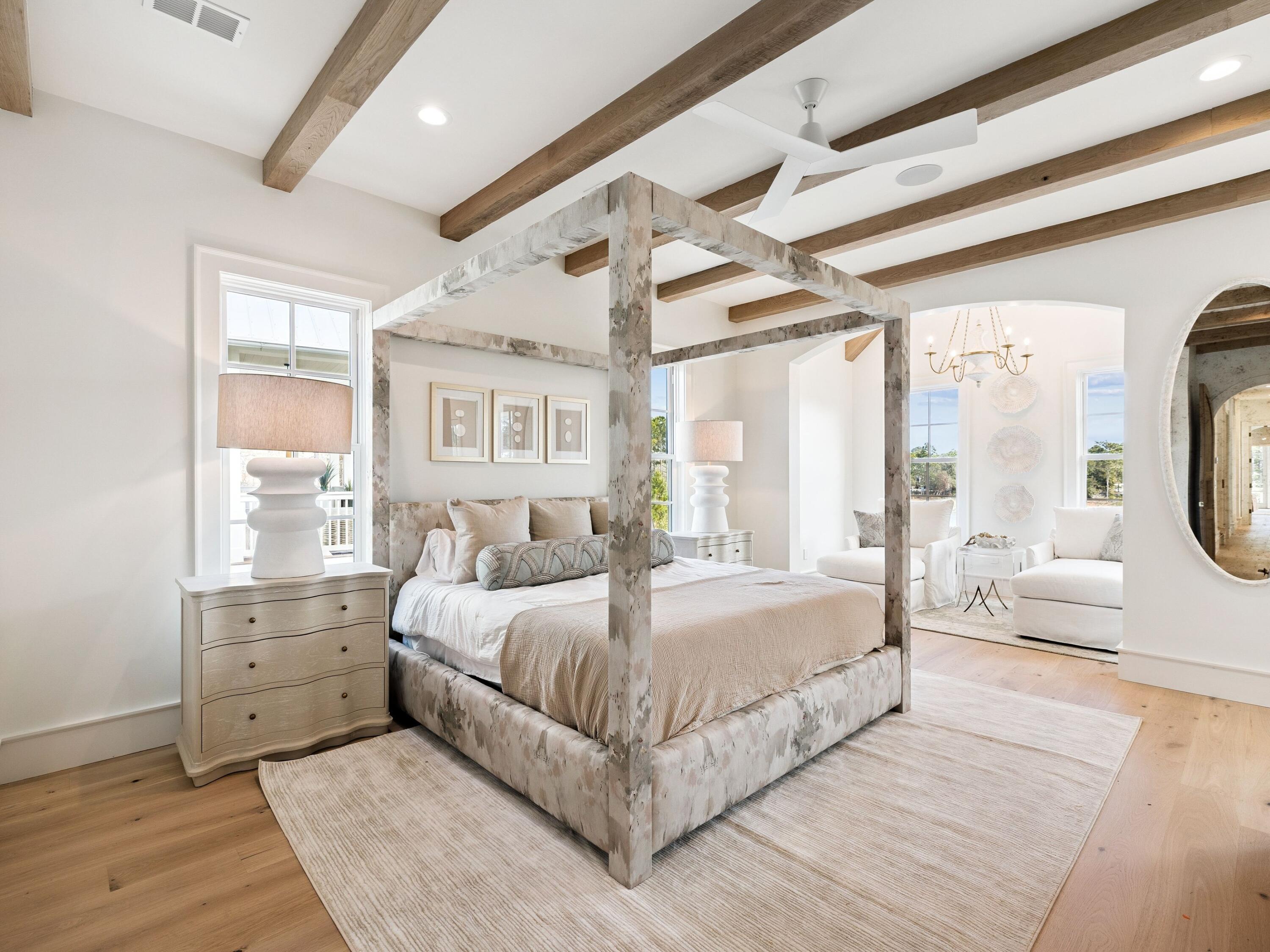 34 Climbing Rose Way Santa Rosa Beach, FL 32459 - Photo 6 of 34 a bedroom with a large bed and a window