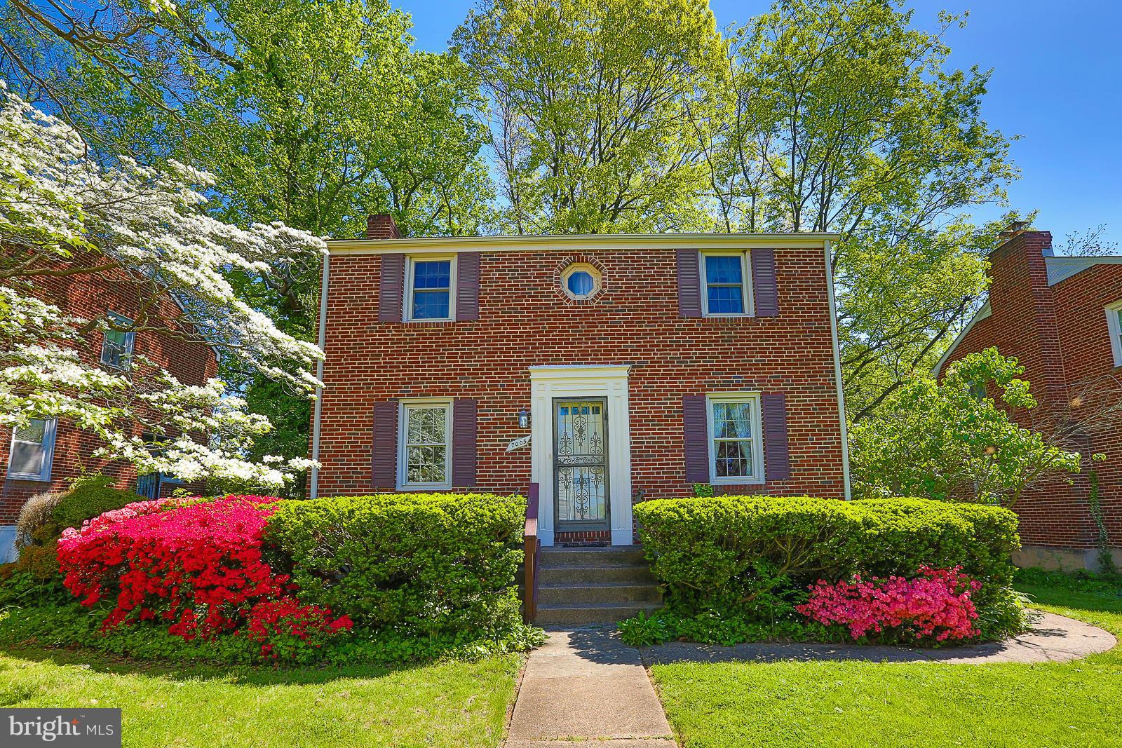 7005 Deerfield Road Pikesville, MD 21208 - Photo 1 of 30 Pretty brick colonial