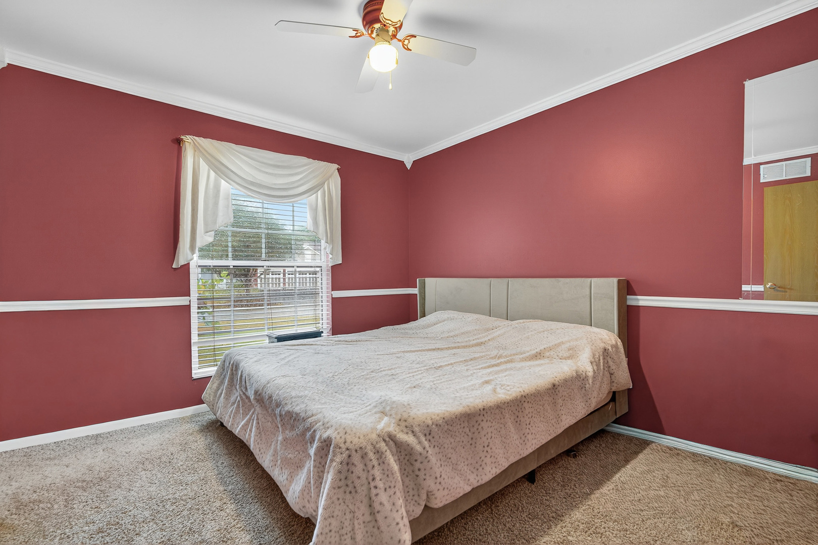 255 Braemar Bolingbrook, IL 60440 - Photo 17 of 36 a bedroom with a bed and a window