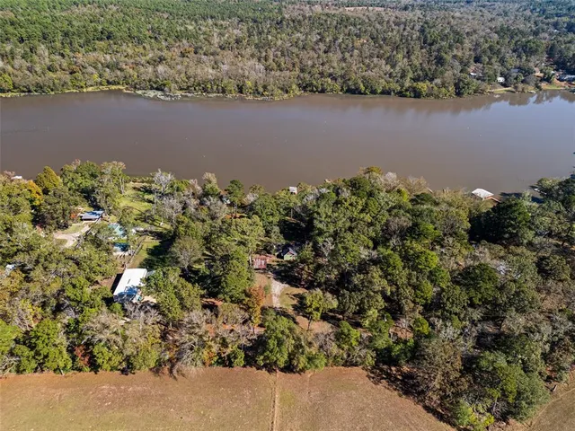 a view of a lake with a lake