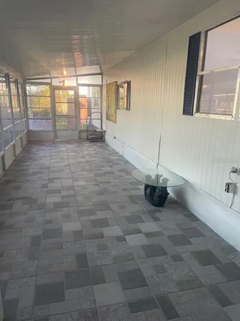 a view of a porch
