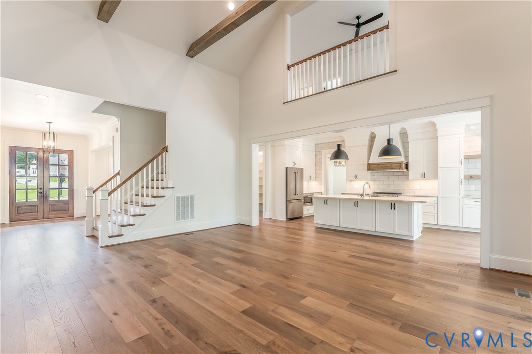 2707 North Otterdale Road Midlothian, VA 23113 - Photo 6 of 21 a view of an entryway with wooden floor