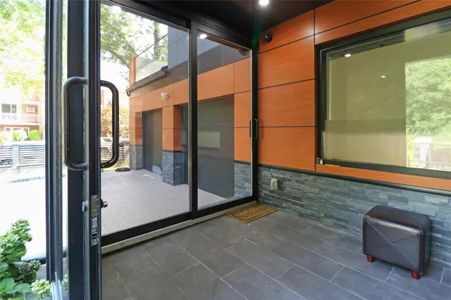 a view of an entryway