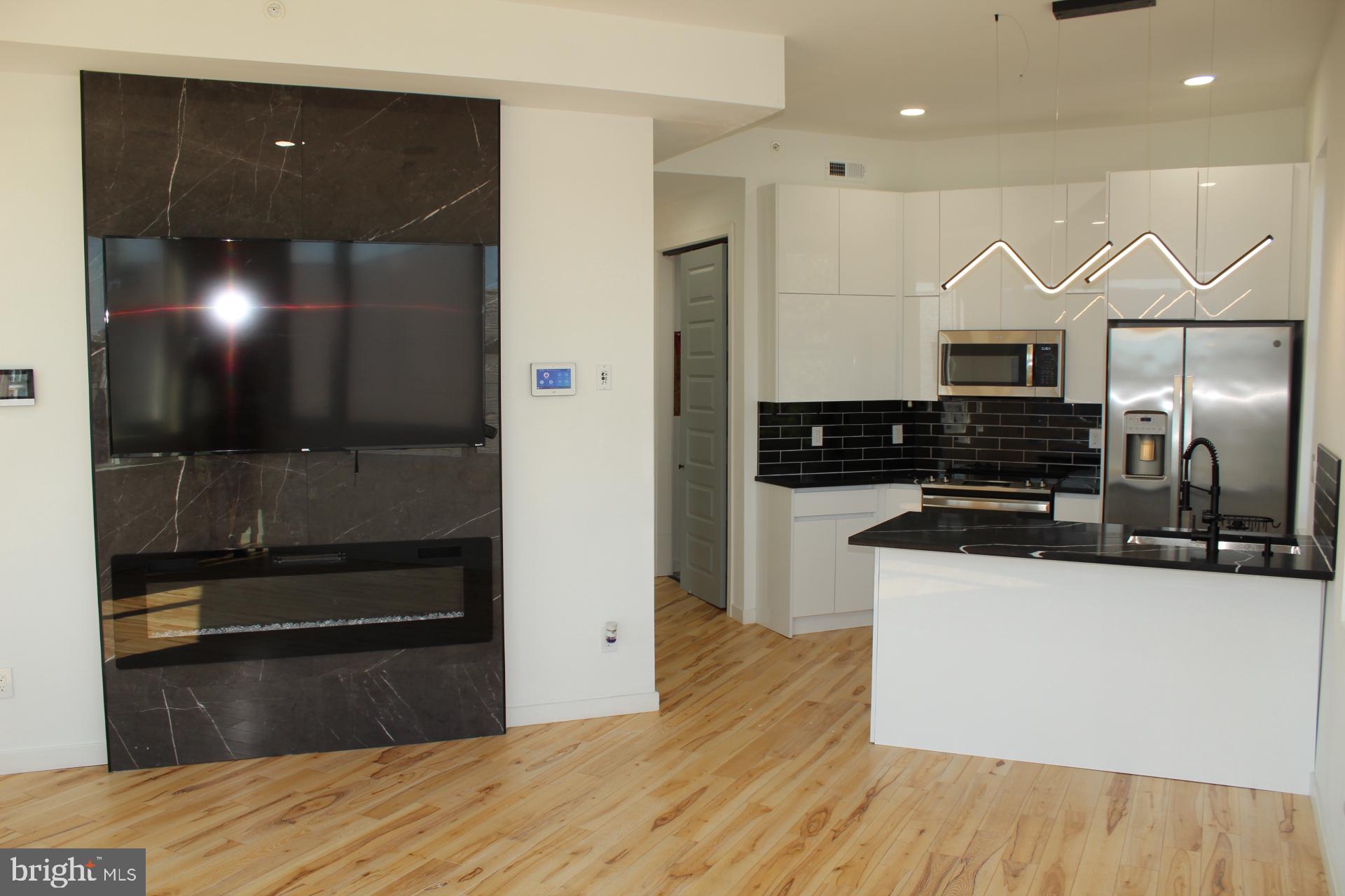 3017 Ridge Avenue, Unit B Philadelphia, PA 19121 - Photo 9 of 29 Sleek modern living space with elegance.