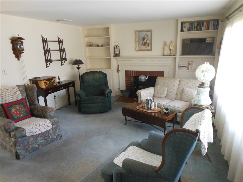 50 Pole Bridge Road Scituate, RI 02857 - Photo 5 of 16 LIVING ROOM WITH FIREPLACE