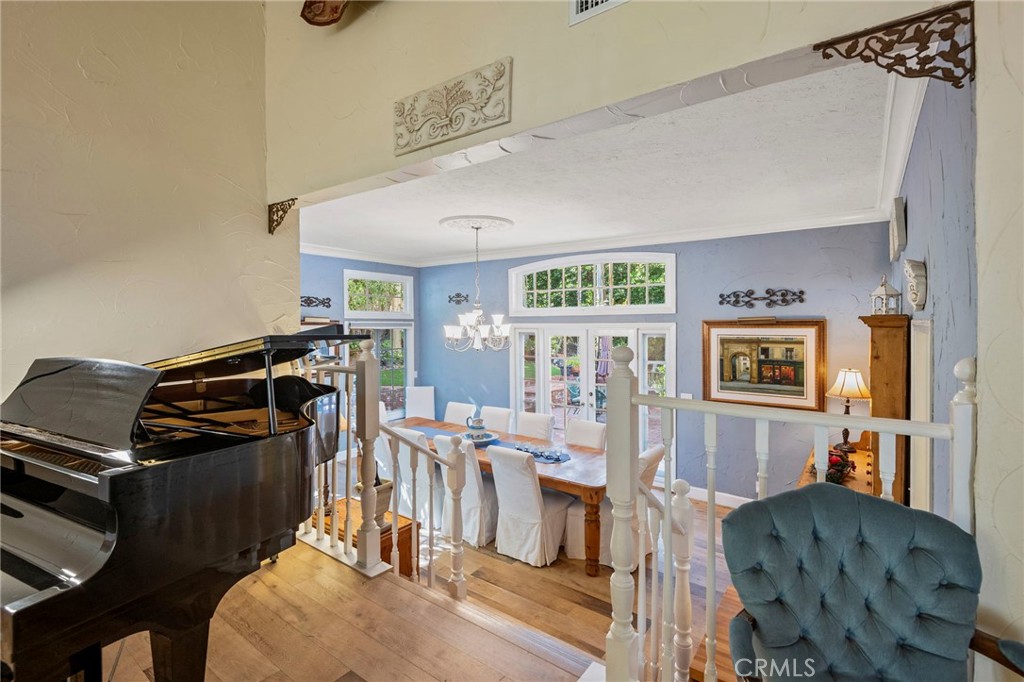 24945 Valley Rim Terrace Lake Forest, CA 92630 - Photo 6 of 52 a living room with furniture and wooden floor