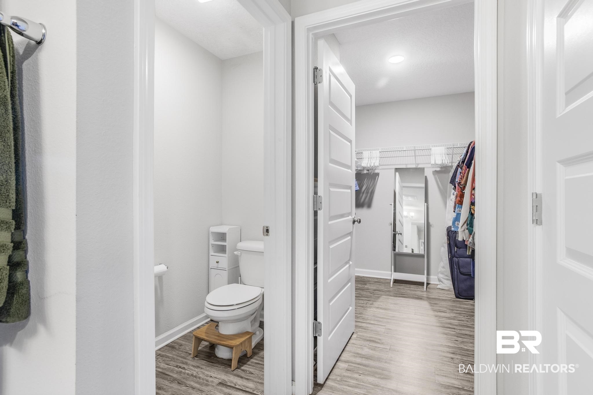 10738 Ridgeview Drive Mobile, AL 36608 - Photo 27 of 48 Bathroom with light wood-type flooring and toilet