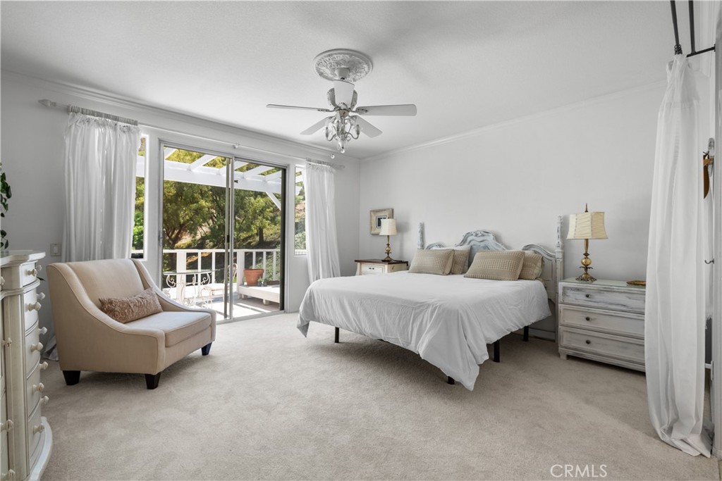 26214 Reade Place Stevenson Ranch, CA 91381 - Photo 32 of 58 Spacious primary bedroom with private balcony