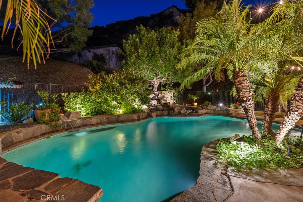 26214 Reade Place Stevenson Ranch, CA 91381 - Photo 54 of 58 a view of a lake from a yard