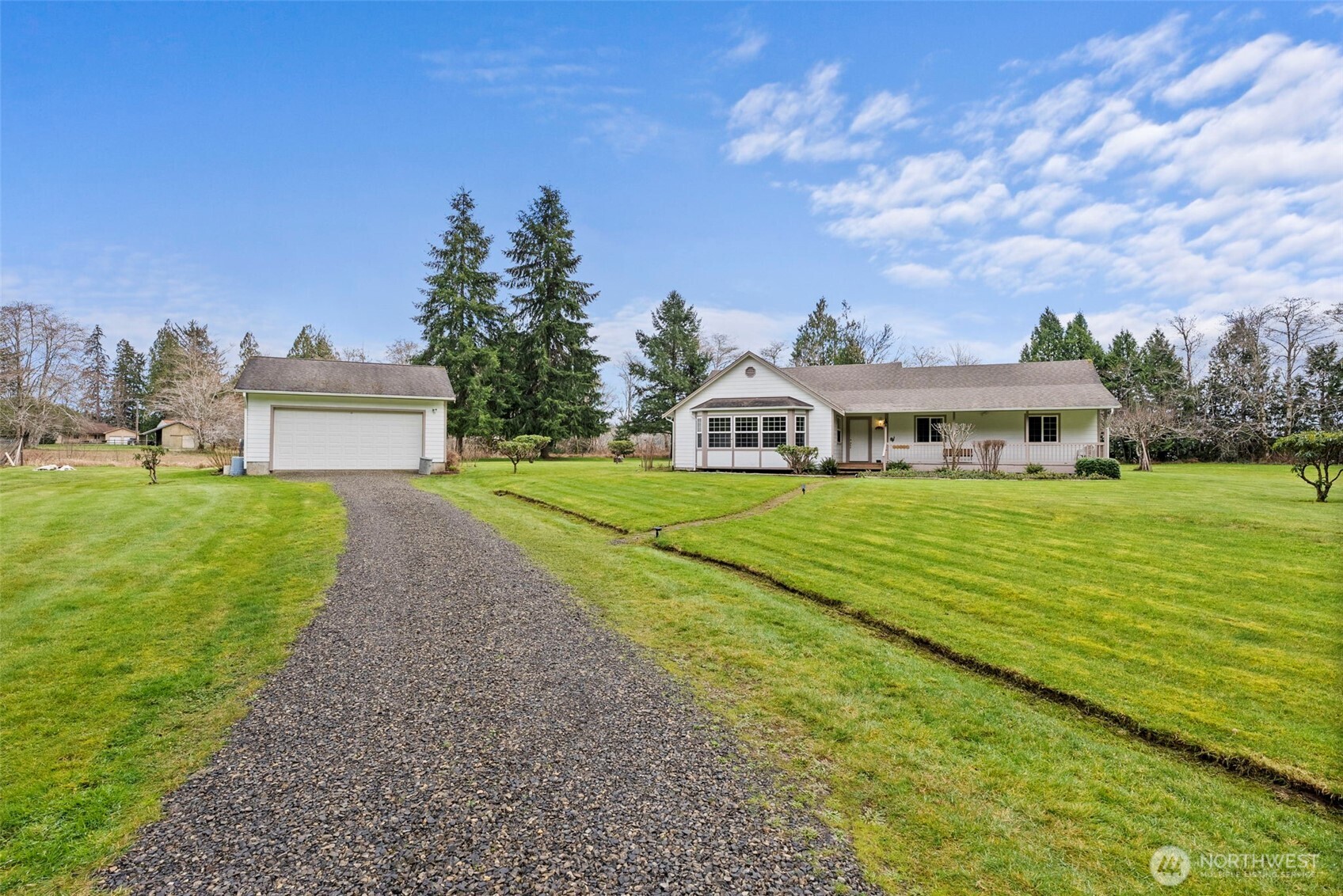 570 Wynoochee Valley Road Montesano, WA 98563 - Photo 16 of 28 a view of house with garden space and car parked