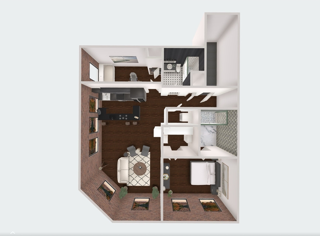 9 Central Street, Unit 602 Lowell, MA 01852 - Photo 13 of 14 a room with storage and utility