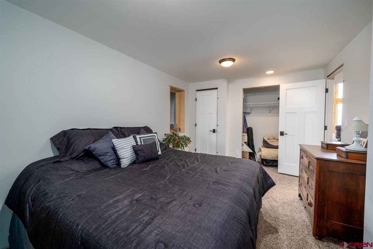 20885 Mesawood Road Cedaredge, CO 81413 - Photo 19 of 35 a large bedroom with a bed and furniture