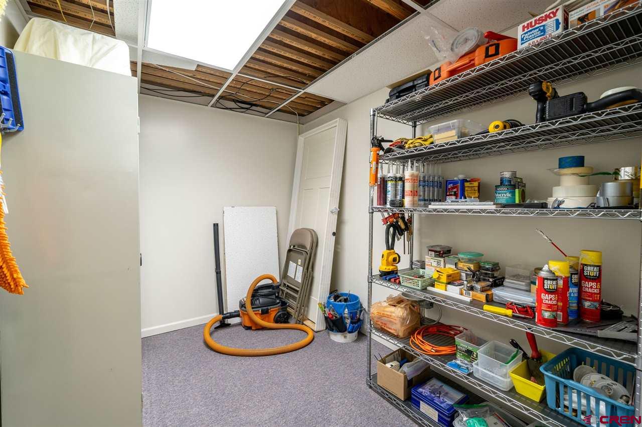 20885 Mesawood Road Cedaredge, CO 81413 - Photo 23 of 35 a room with storage and utility
