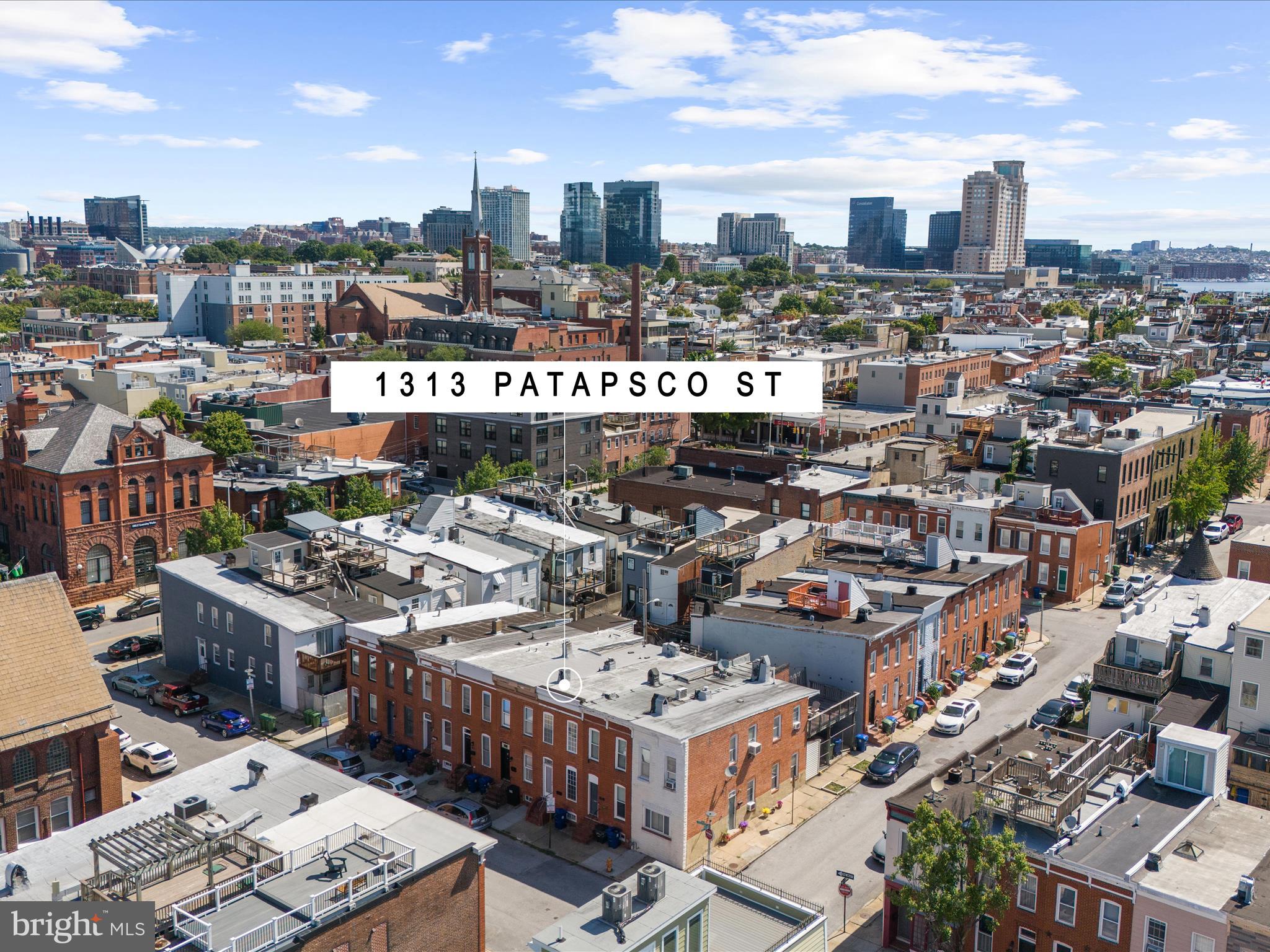 1313 Patapsco Street Baltimore, MD 21230 - Photo 3 of 30 a picture of city view