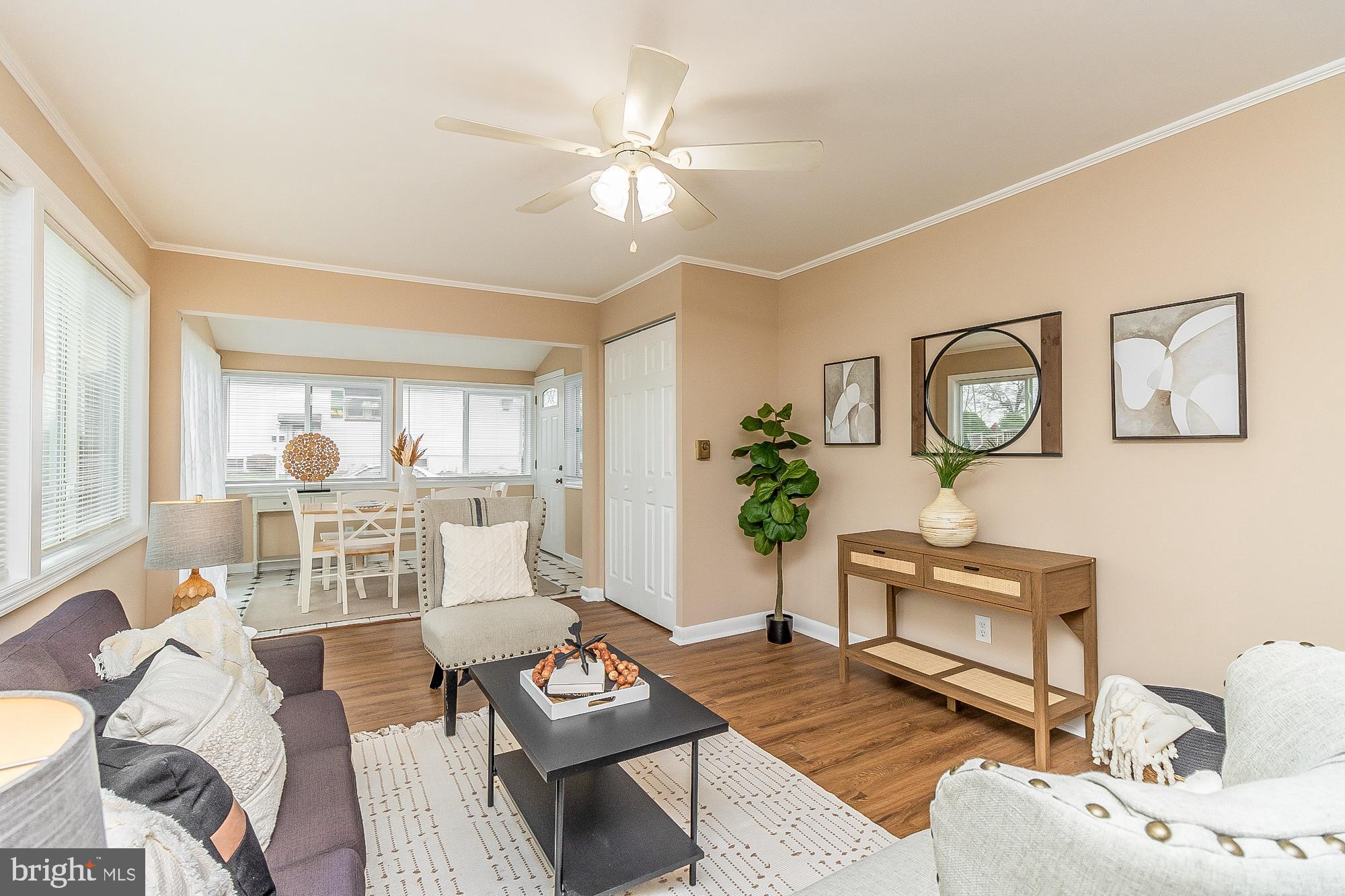 7501 Kenlea Avenue Nottingham, MD 21236 - Photo 15 of 55 a living room with furniture and a large window