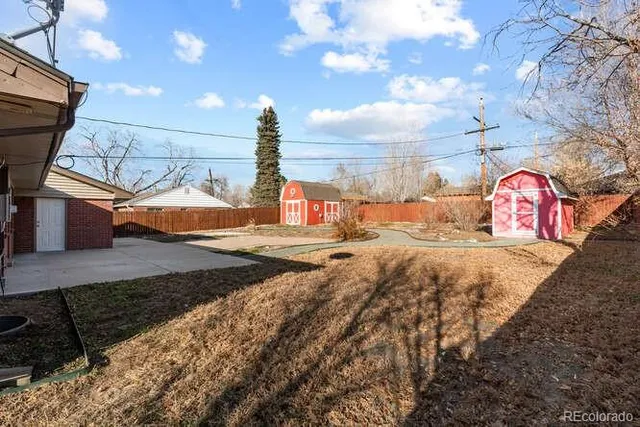 a view of outdoor space with seating