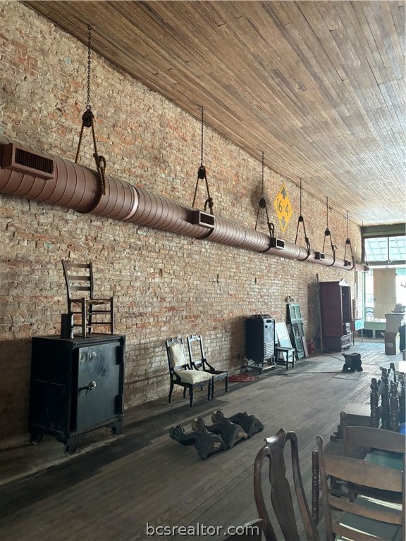 502 South Main Street Highway Calvert, TX 77837 - Photo 13 of 18 Suspended air duct work adds to the character of t