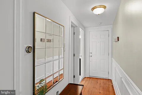 a bathroom with a tub and shower