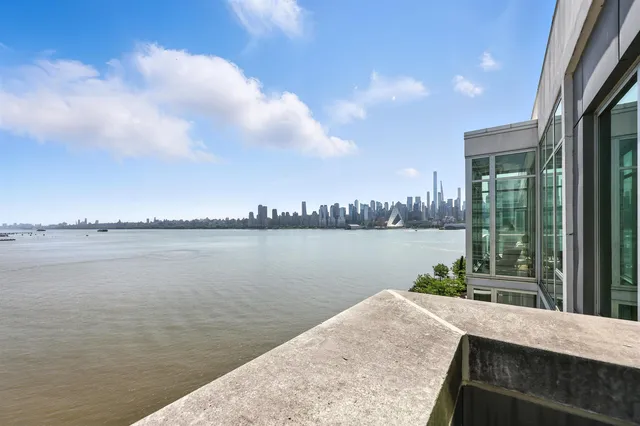 a view of lake and city