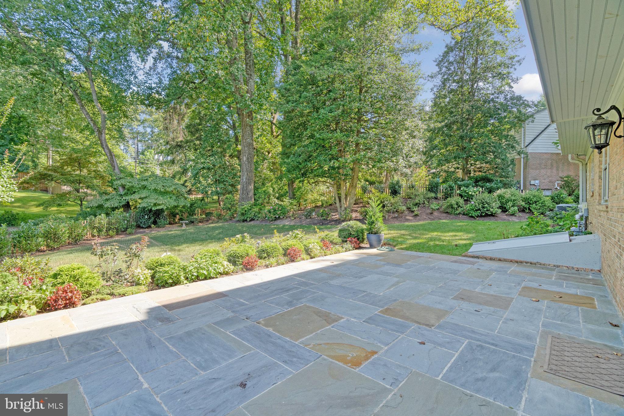 1221 Old Stable Road McLean, VA 22102 - Photo 60 of 73 New expanded flagstone patio off of family room