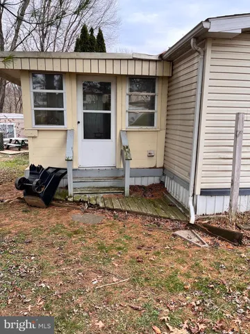 a backyard of a house
