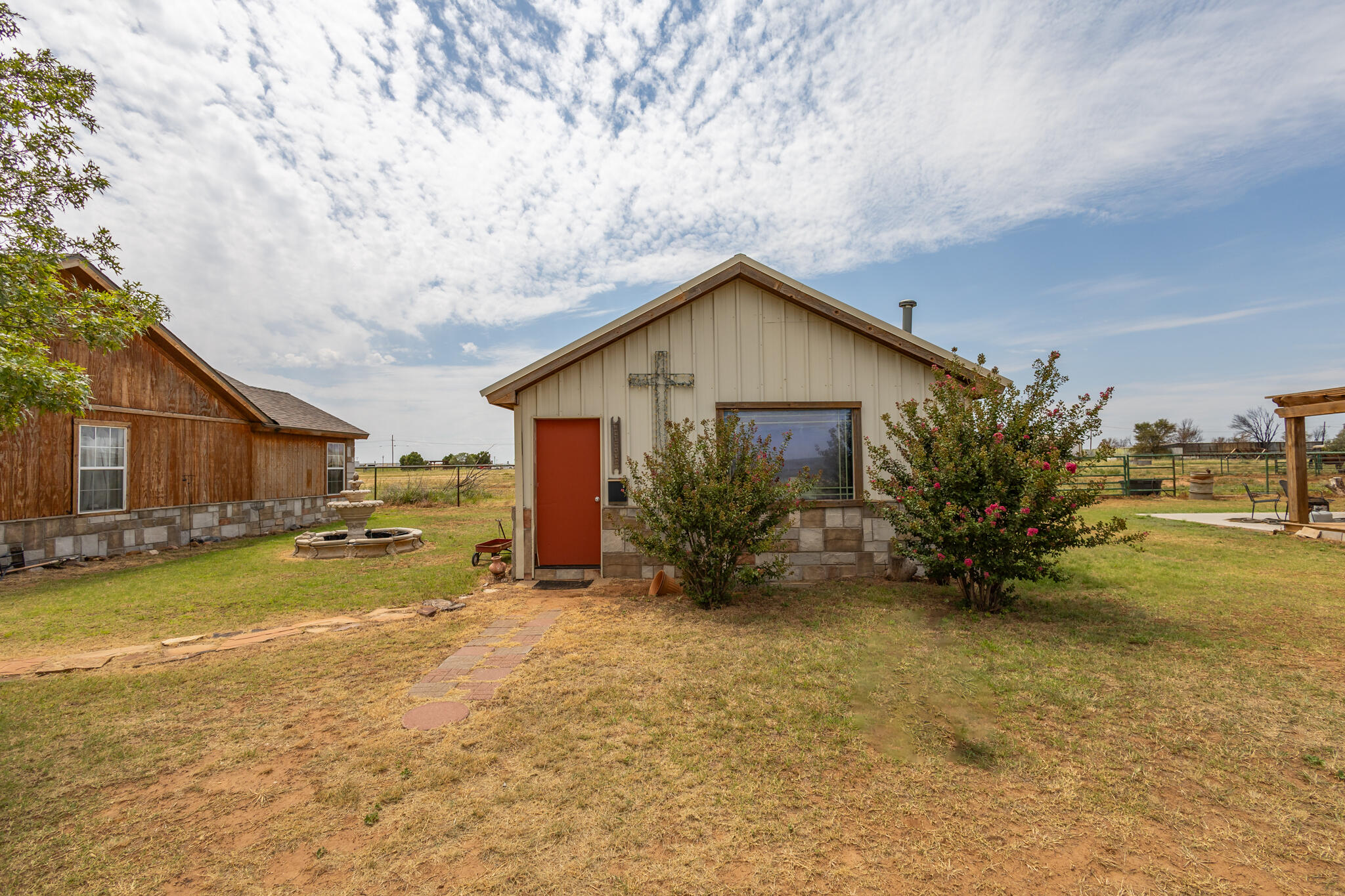 3401 East Regis Street Lubbock, TX 79403 - Photo 31 of 65 a view of a house with pool yard and outdoor space