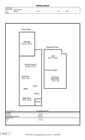 $1,650 | 8507 Arboles Court, Raleigh, NC 27613