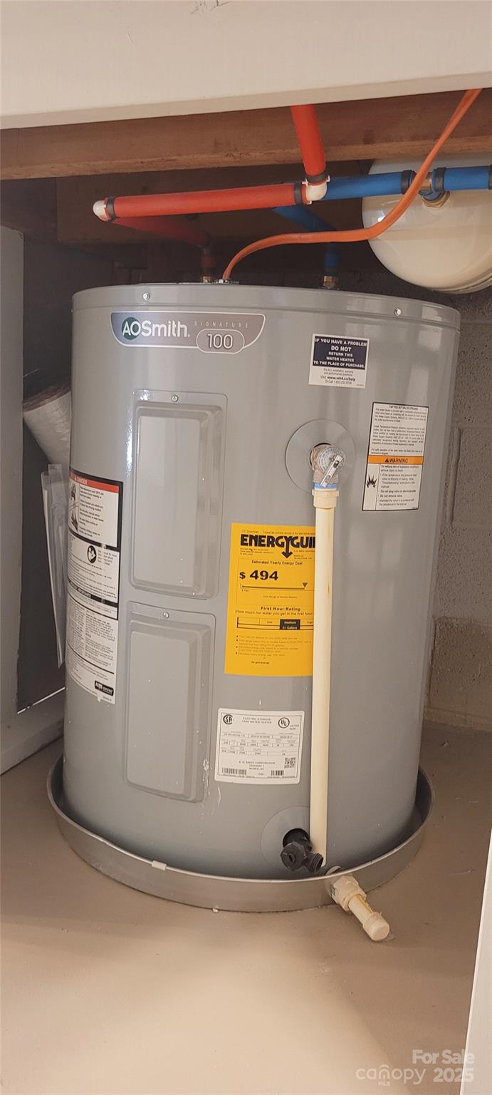 2696 Tablerock Road Lenoir, NC 28645 - Photo 30 of 36 a view of water heater room