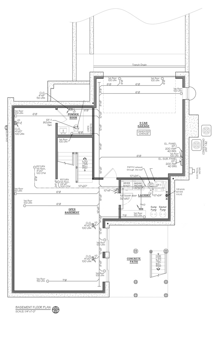 22145 West White Pine Road Kildeer, IL 60047 - Photo 14 of 14 a picture of a bathroom with a picture of a open front door