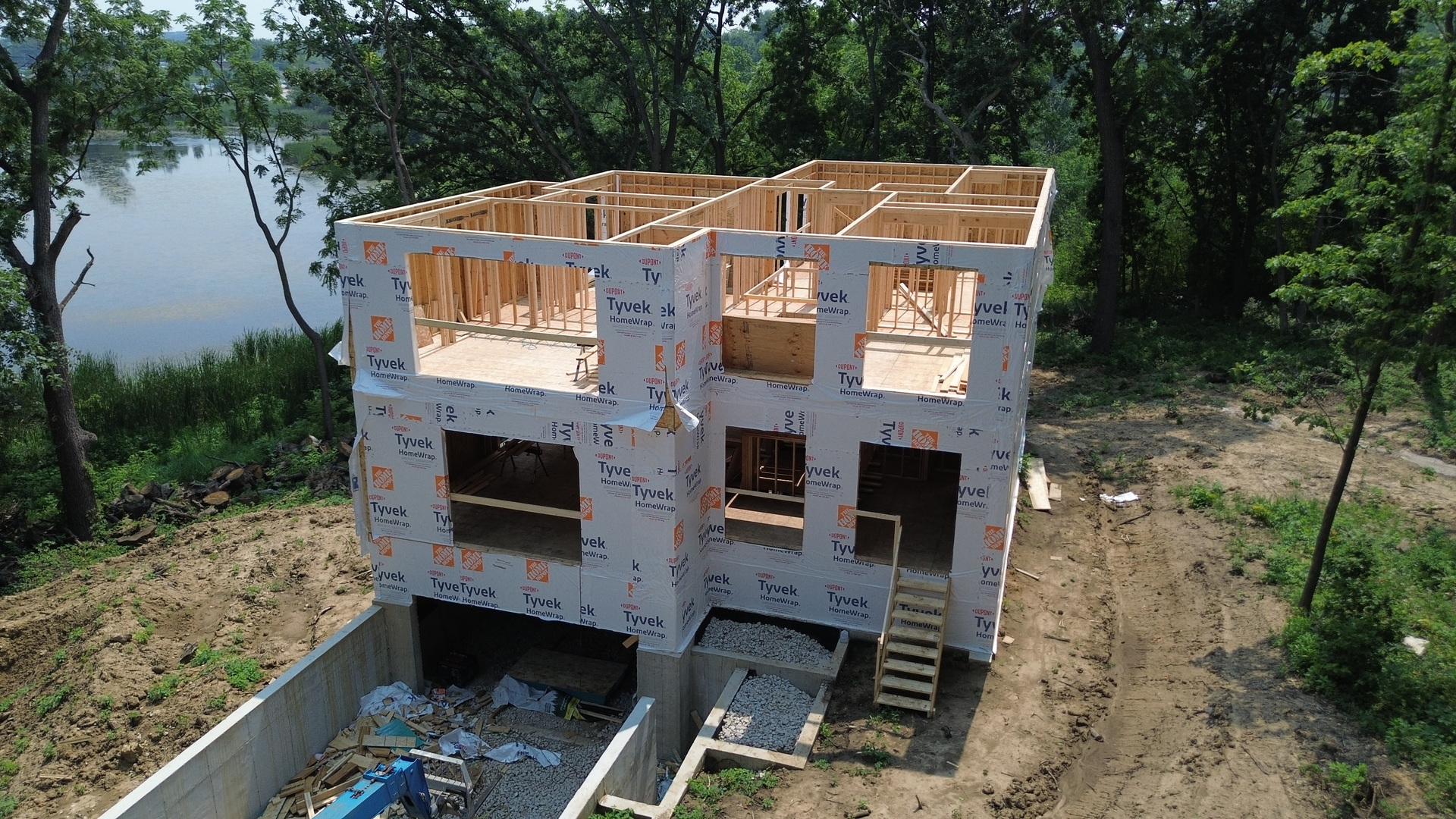 22145 West White Pine Road Kildeer, IL 60047 - Photo 9 of 14 a front view of a house with garden