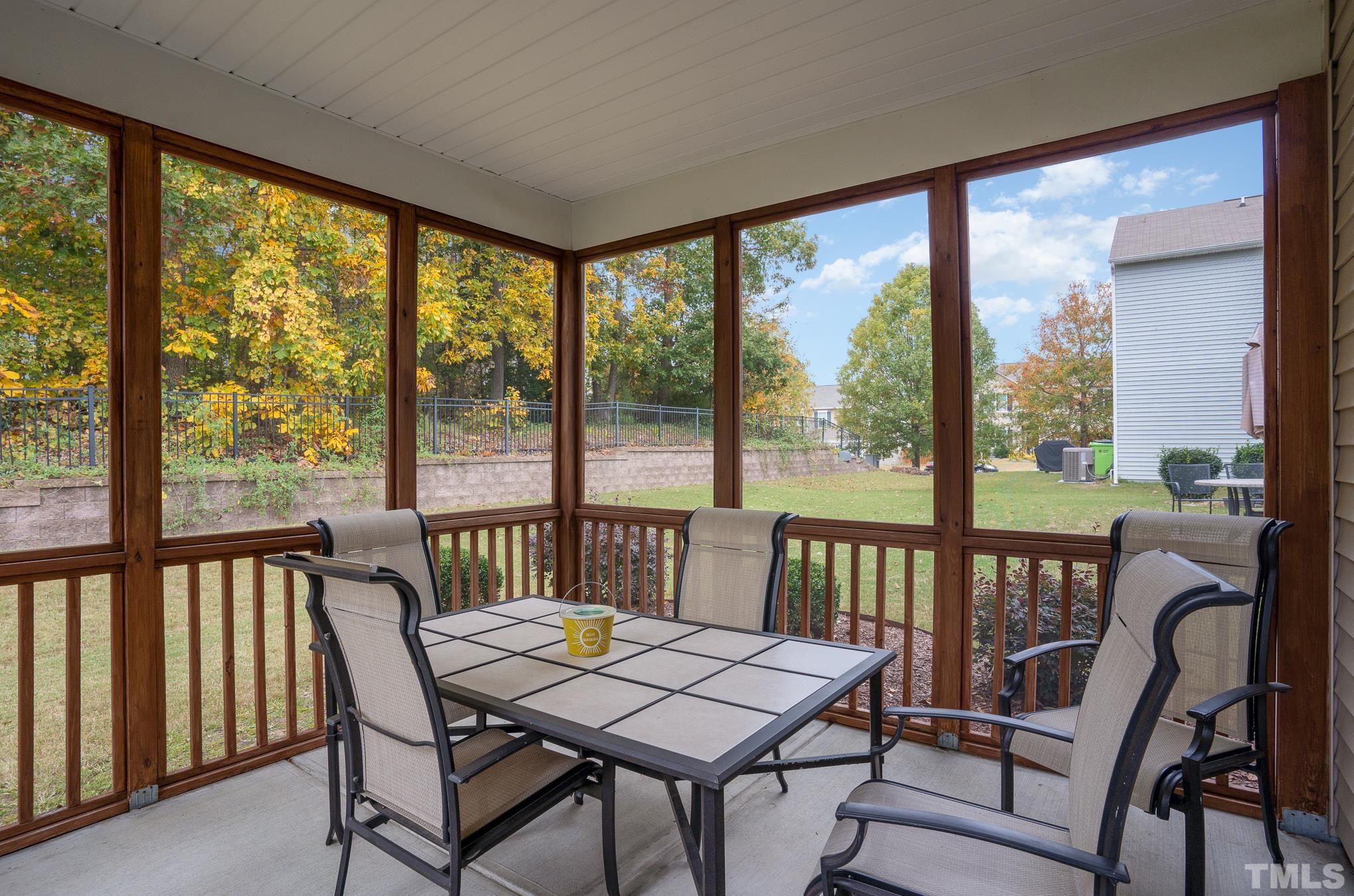 3608 Althorp Drive Raleigh, NC 27616 - Photo 21 of 25 a view of a city from a dining room with furniture window and outside view