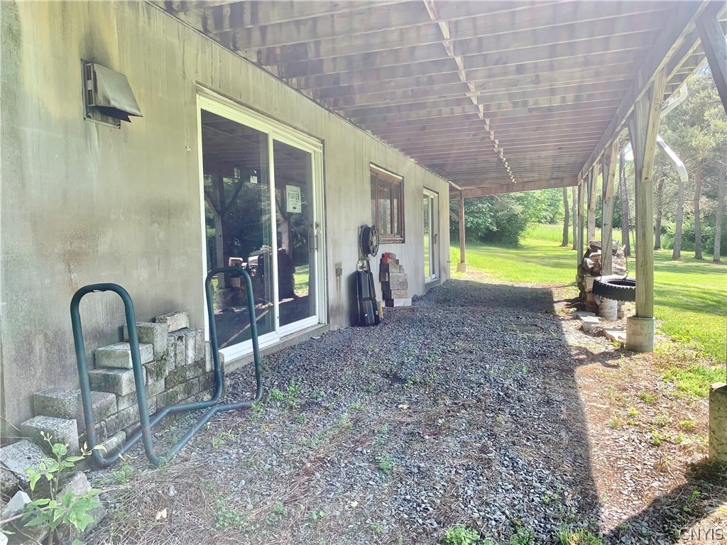 10149 Bailey Lake Road Brookfield, NY 13480 - Photo 45 of 49 Area under the deck where the basement has full ac