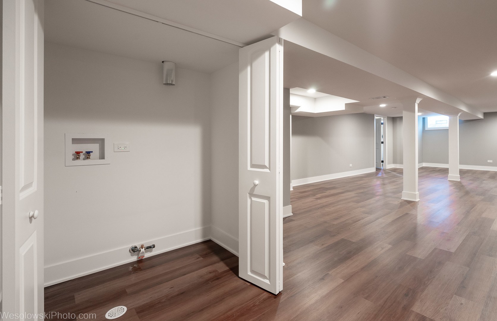 820 Exmoor Road Olympia Fields, IL 60461 - Photo 27 of 35 a view of an empty room with wooden floor