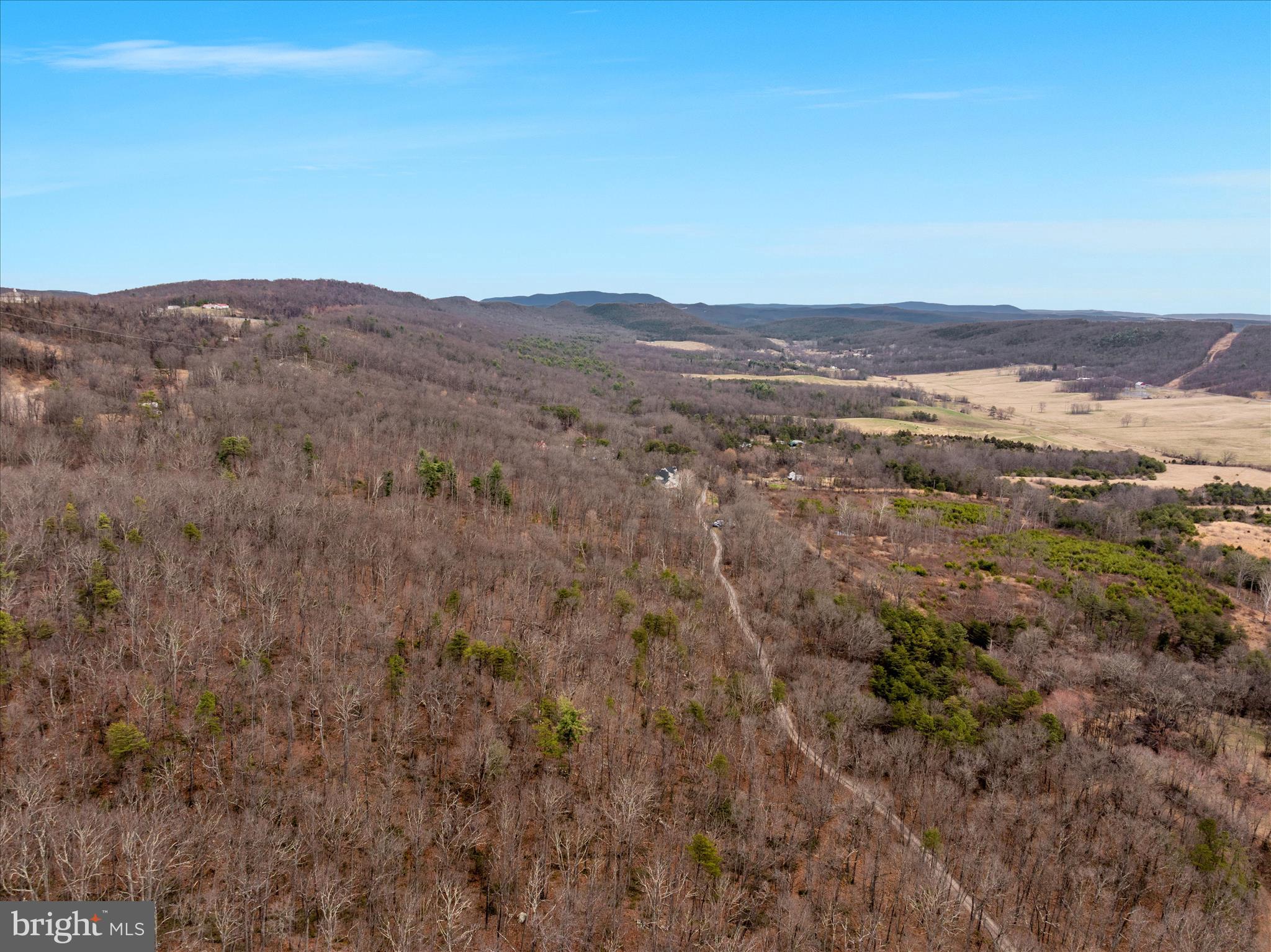 515 Old Fire Tower Road Capon Bridge, WV 26711 - Photo 104 of 117 Drone Shot From the Front or the Driveway