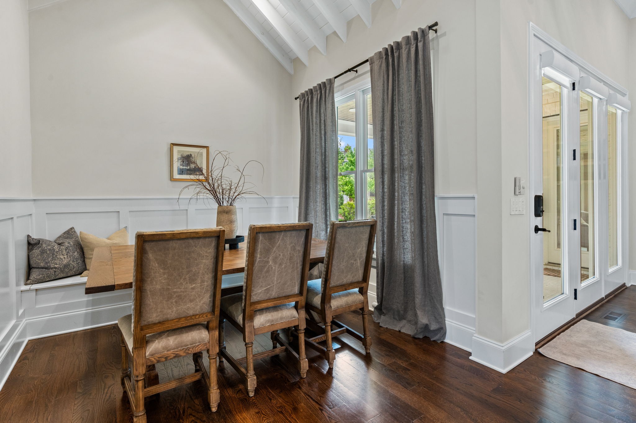 4048 General Martin Lane Franklin, TN 37064 - Photo 14 of 57 a view of a dining room with furniture window and wooden floor