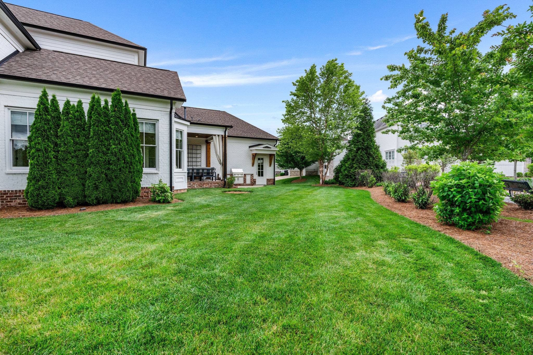 4048 General Martin Lane Franklin, TN 37064 - Photo 49 of 57 a view of a house with a yard and porch
