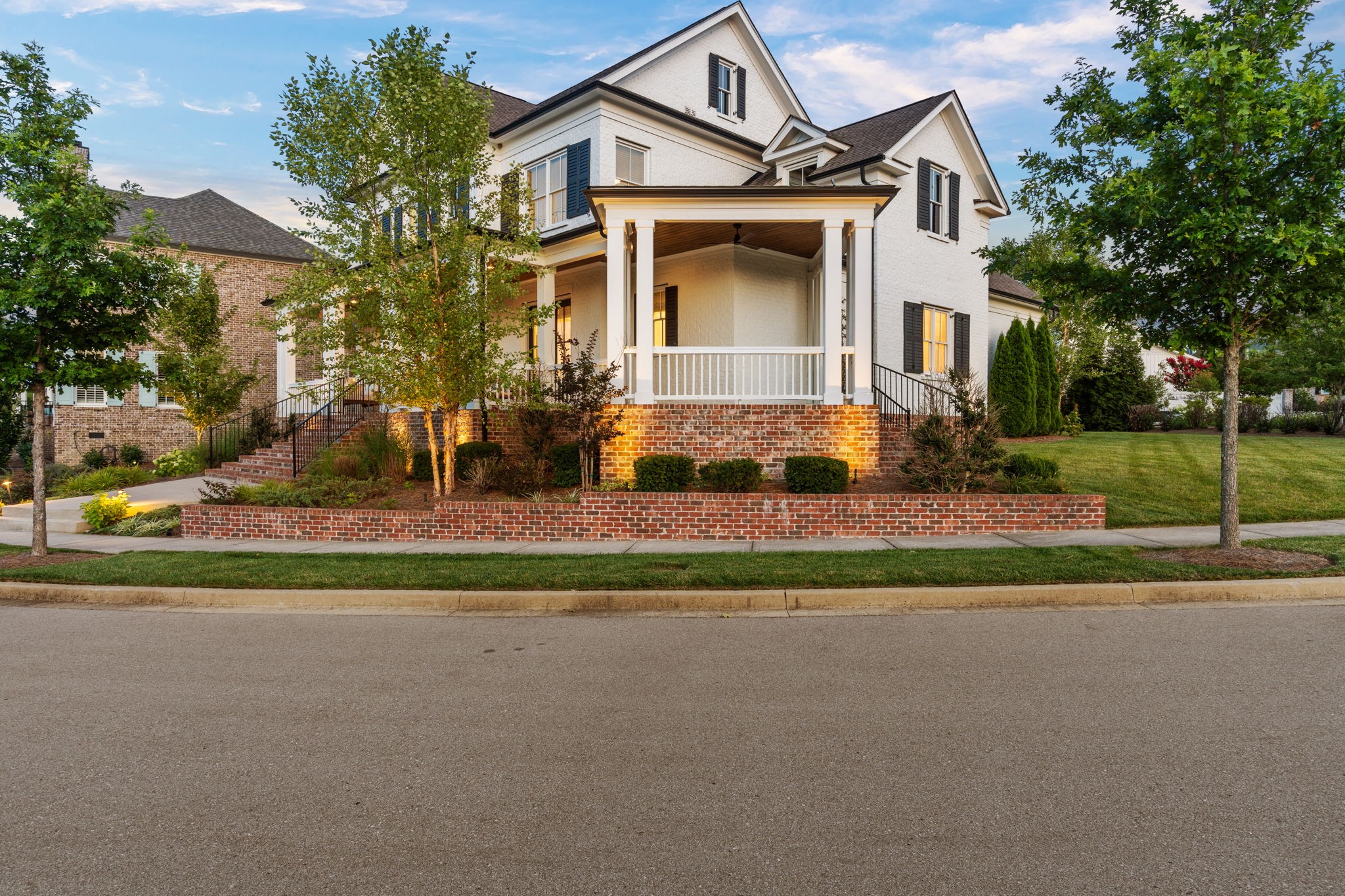 4048 General Martin Lane Franklin, TN 37064 - Photo 52 of 57 a front view of a house with a yard