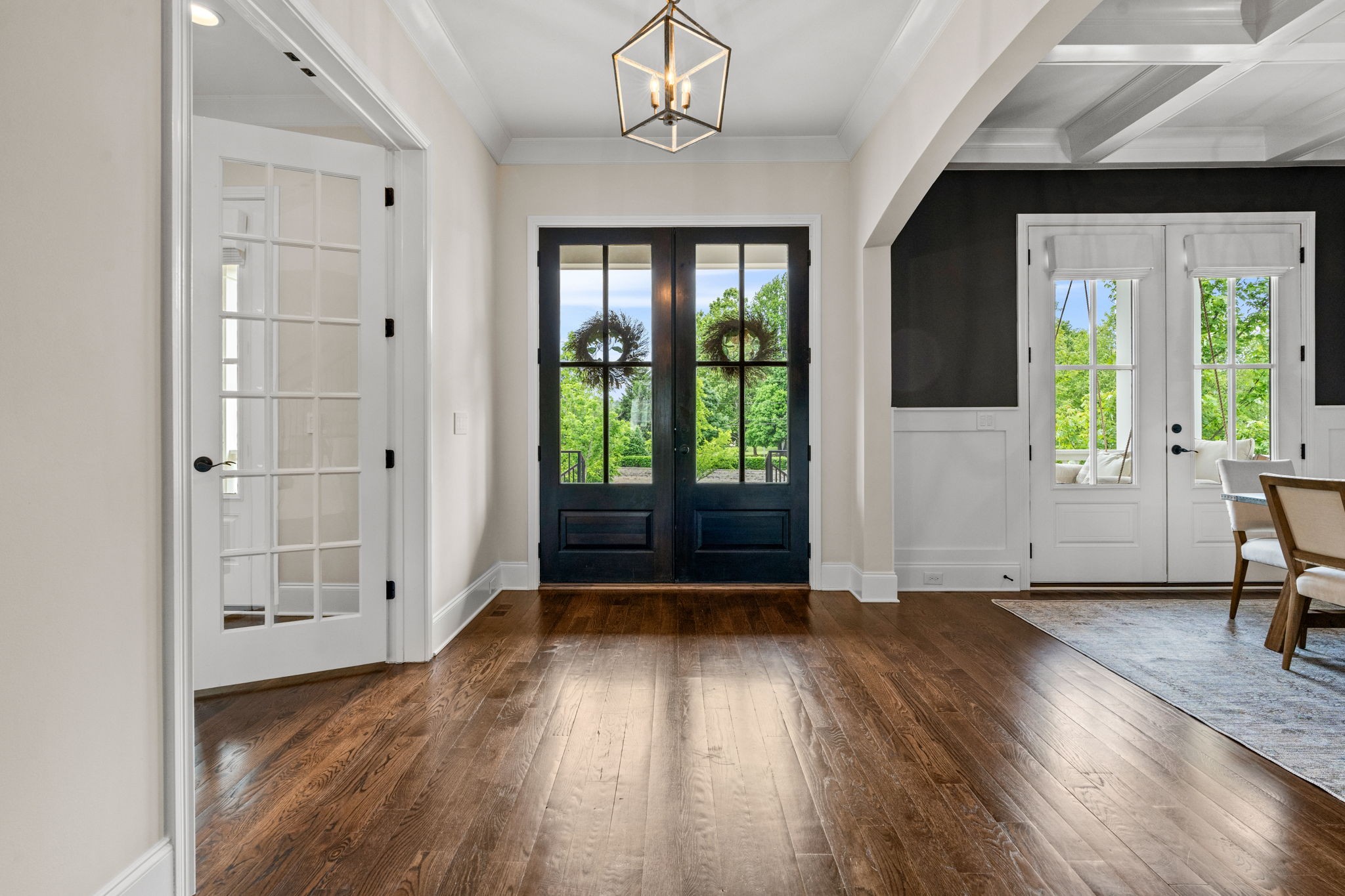 4048 General Martin Lane Franklin, TN 37064 - Photo 7 of 57 a view of a livingroom with wooden floor and a window
