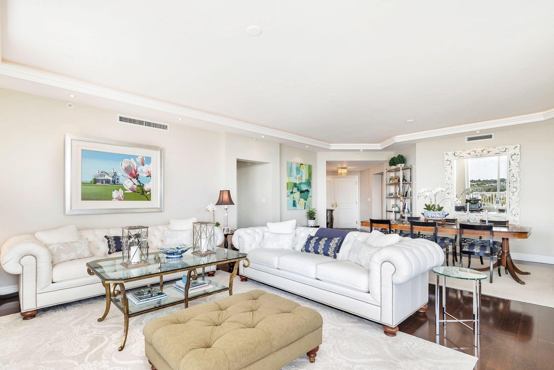 700 Highway 1, Unit 401 Jupiter, FL 33477 - Photo 16 of 39 a living room with furniture and a large window