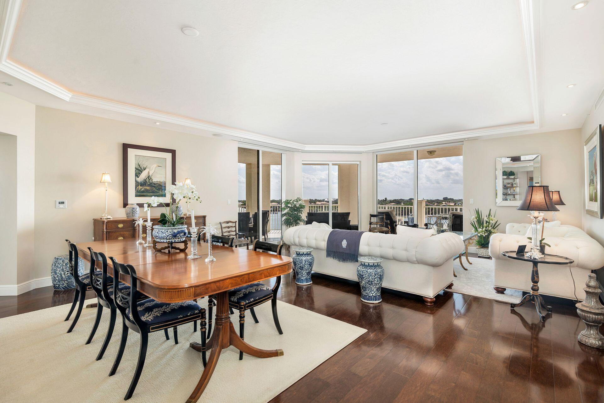 700 Highway 1, Unit 401 Jupiter, FL 33477 - Photo 10 of 39 a living room with furniture and a table