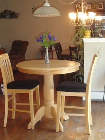 128 Brandy Hill Road Thompson, CT 06277 - Photo 7 of 26 a dining room with furniture and wooden floor
