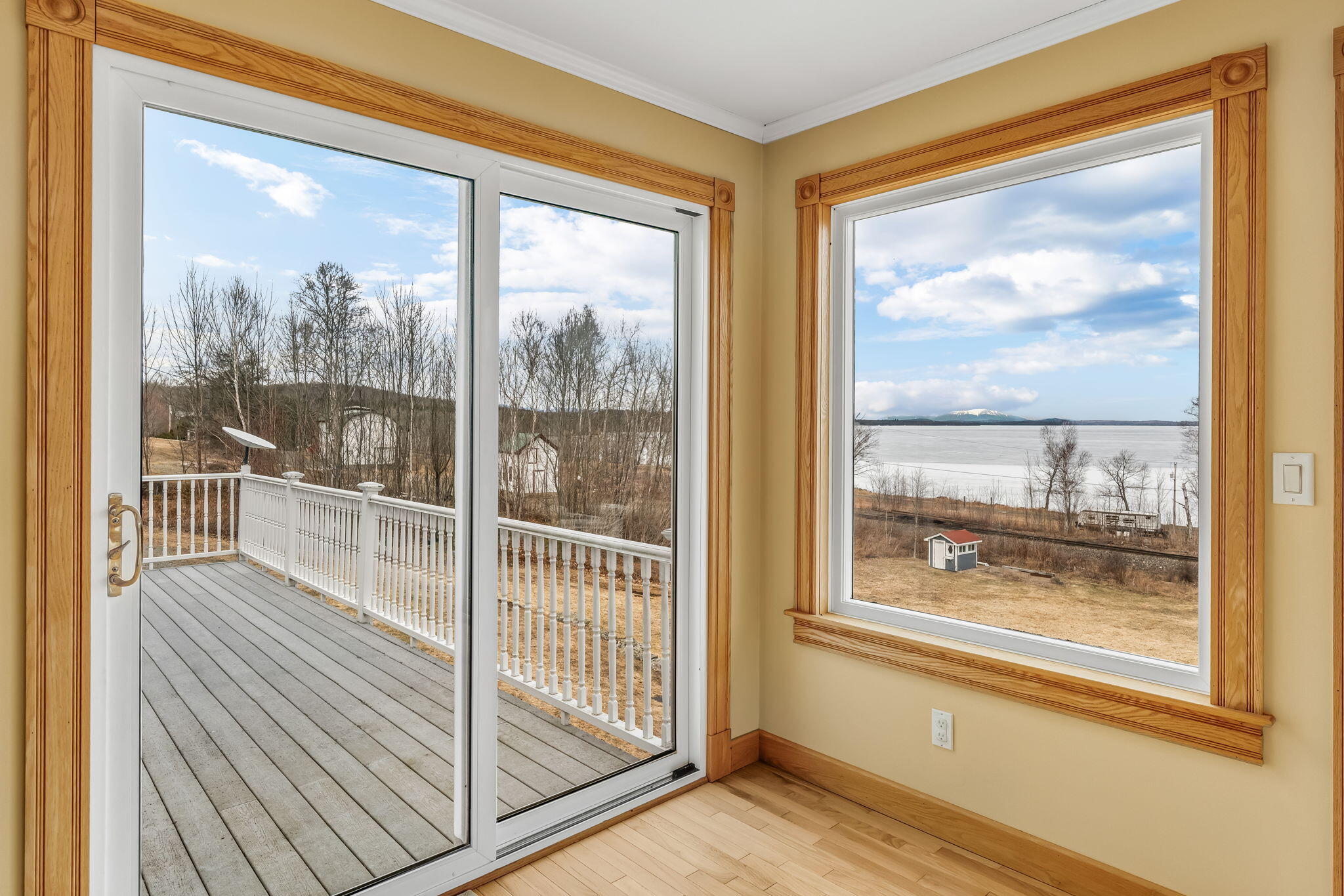2080 Lakeview Road Milo, ME 04463 - Photo 27 of 101 sunroom to deck