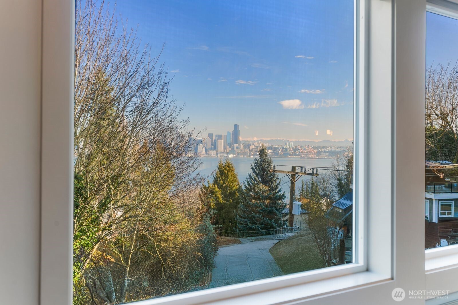1717 Ferry Avenue Southwest Seattle, WA 98116 - Photo 8 of 37 a view of a glass door