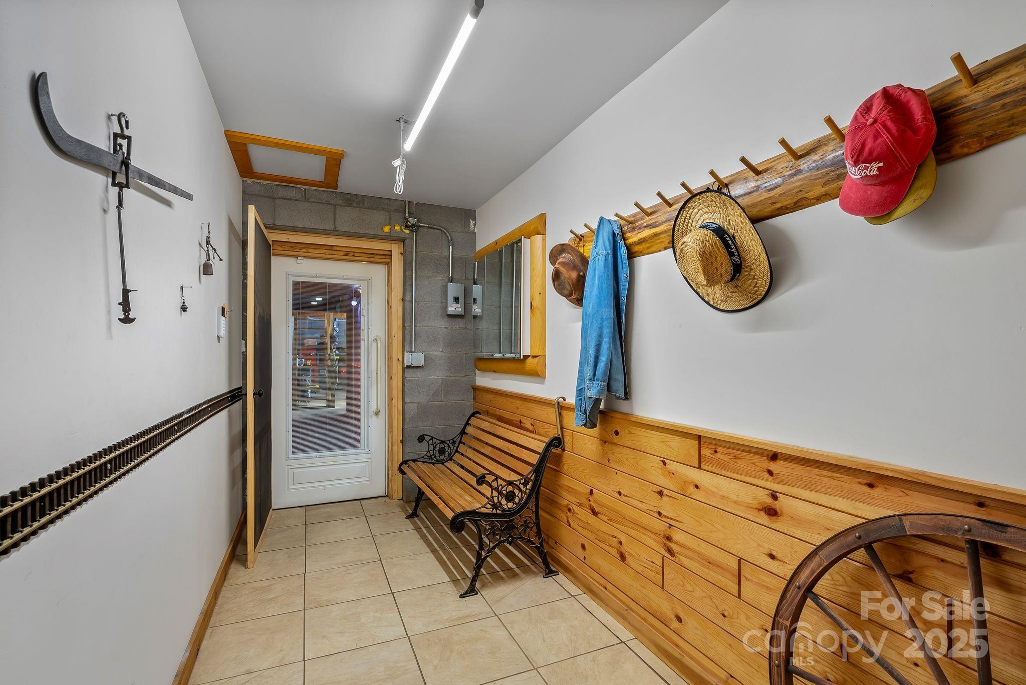 1104 Long Br Road Marshall, NC 28753 - Photo 36 of 45 a view of an entryway with wooden floor