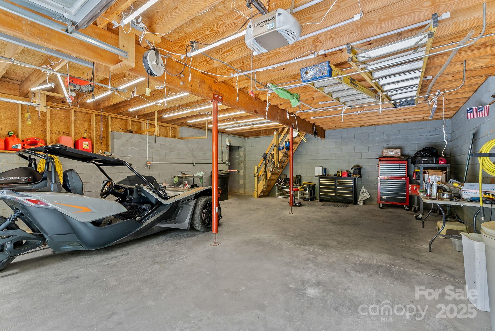 1104 Long Br Road Marshall, NC 28753 - Photo 38 of 45 a view of a room with gym equipment